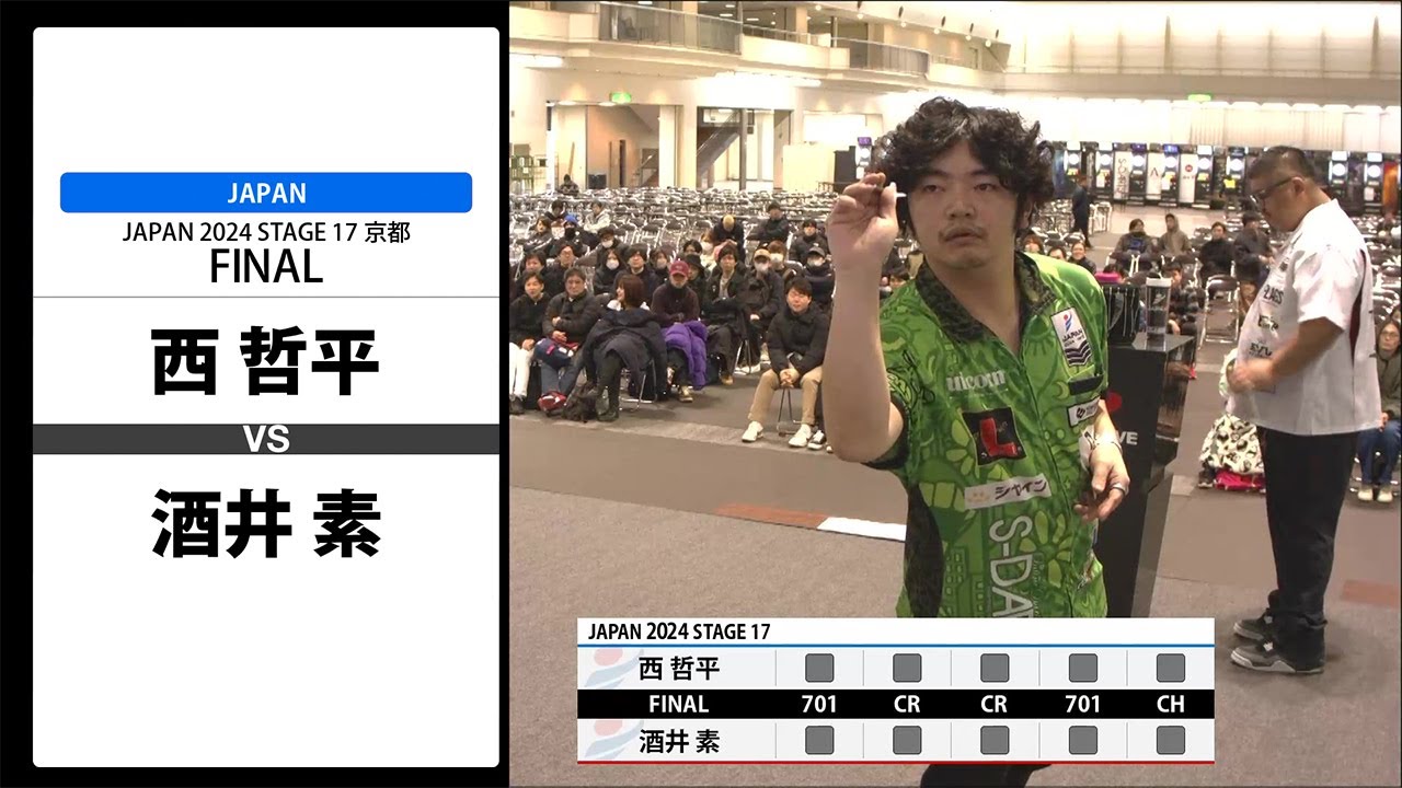 【西 哲平 VS 酒井 素】JAPAN 2024 STAGE17 京都 FINAL