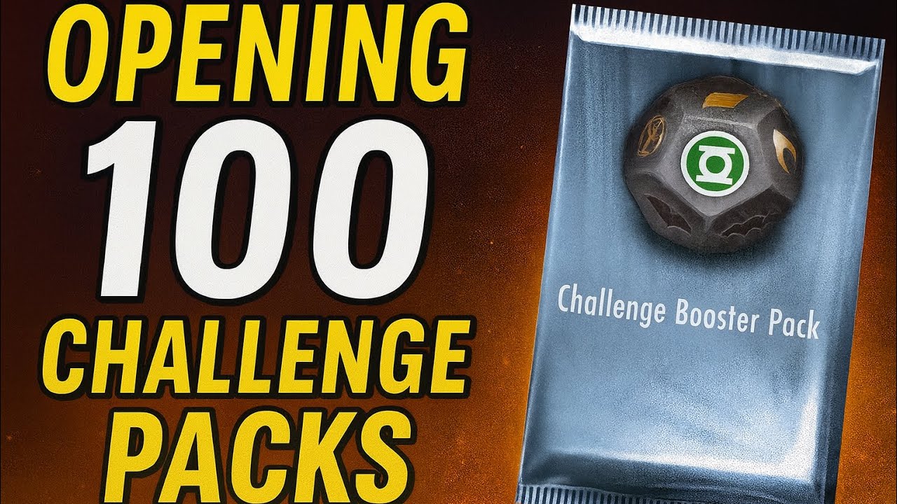INJUSTICE MOBILE OPENING 100 CHALLENGE BOOSTER PACKS