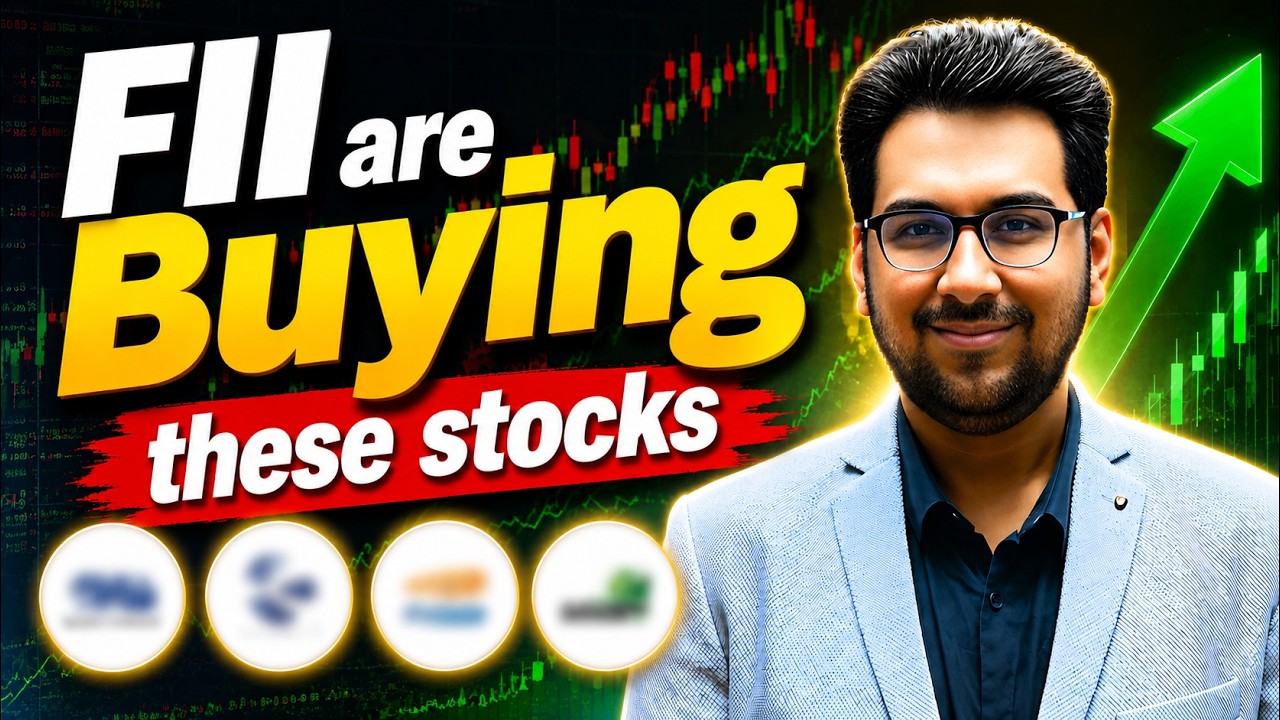 4 Hidden Stocks Where FIIs Are Increasing Their Stake