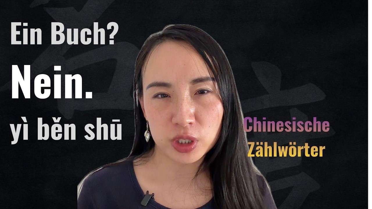 Ein Buch? Nein – yì běn shū | Chinesische Zählwörter erklärt