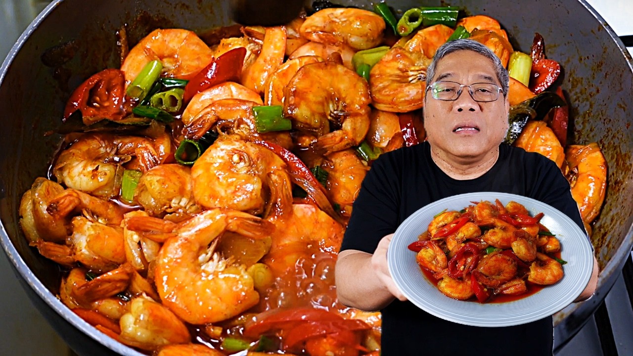 UDANG SAMBAL EXTRA PEDAS ABC lebih enak daripada di restoran...!
