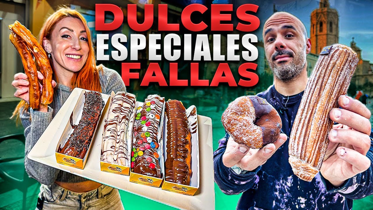 LOS DULCES MAS INCREIBLES de LAS FALLAS de VALENCIA 💥