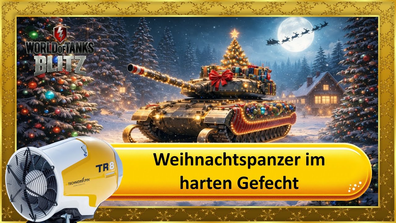 World of Tanks Blitz – Weihnachtspanzer im harten Gefecht