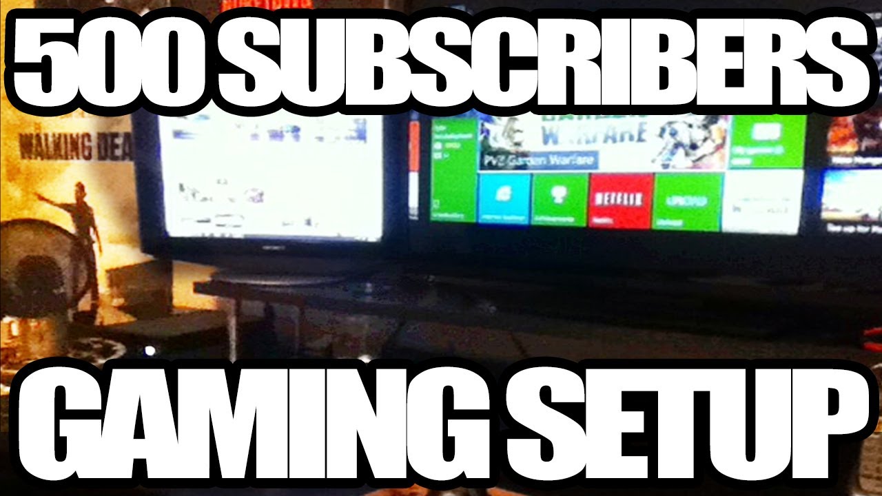 GAMING/YOUTUBE SETUP 500 Subscriber Special
