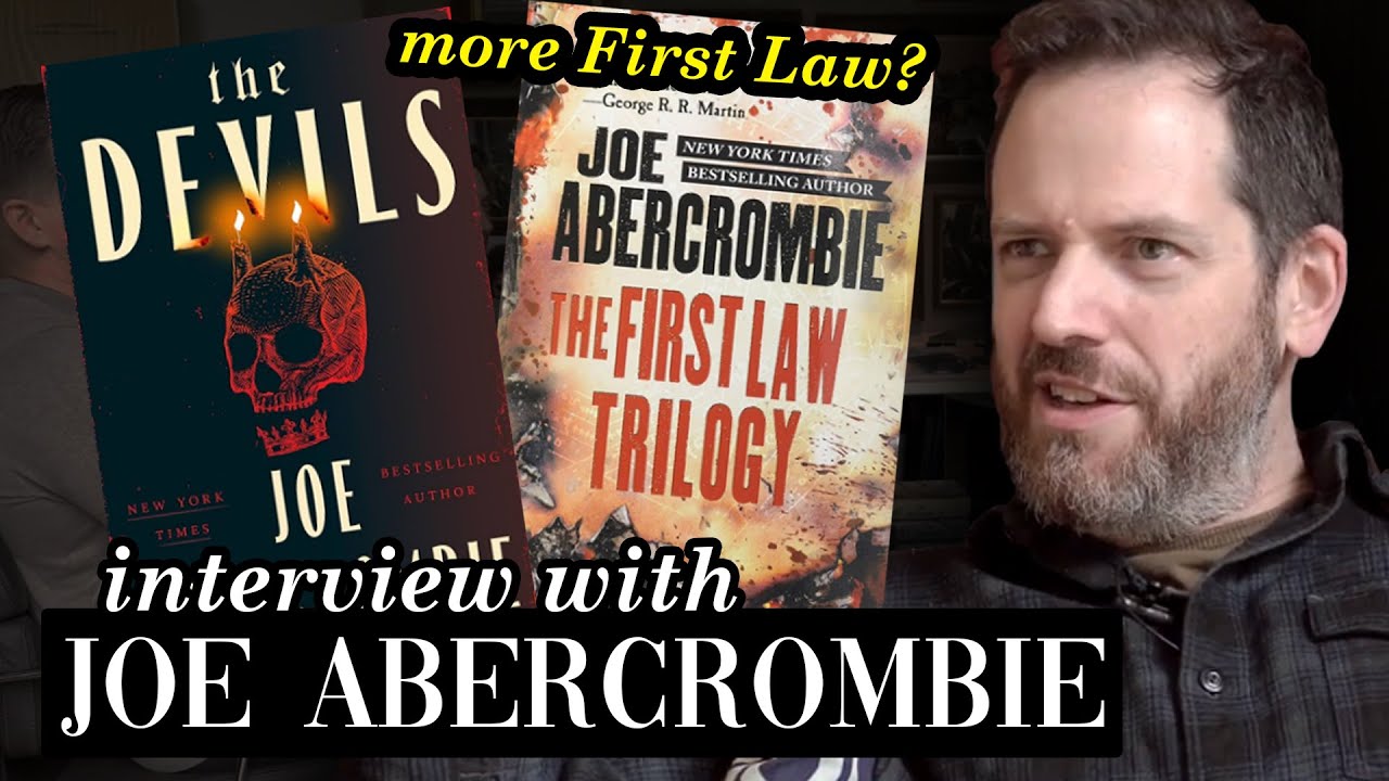 Joe Abercrombie Interview w/ Curious King and Collectible Book Vault