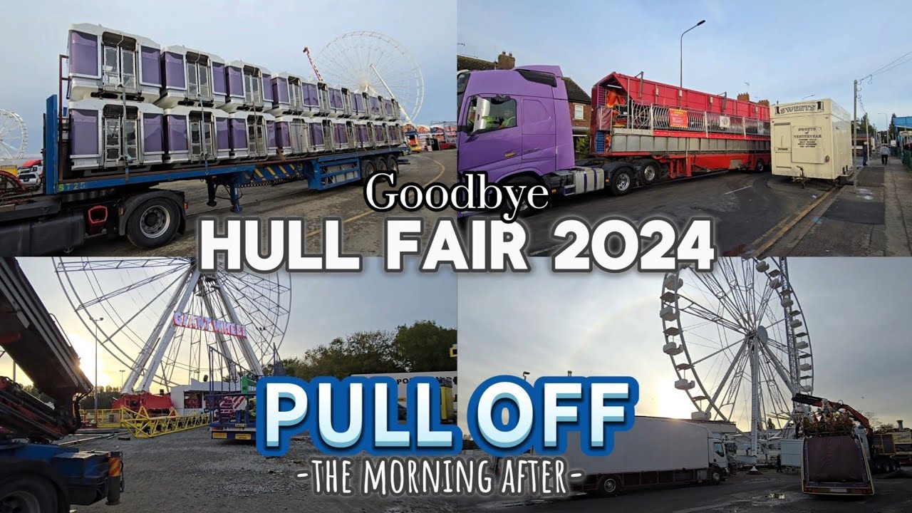 Hull Fair 2024 - PULL OFF Vlog | The morning after