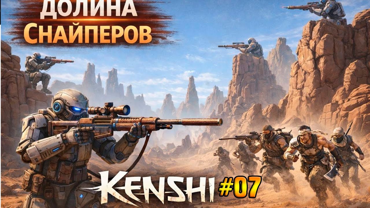 🎯 Долина снайперов | Kenshi #07 | #kenshi