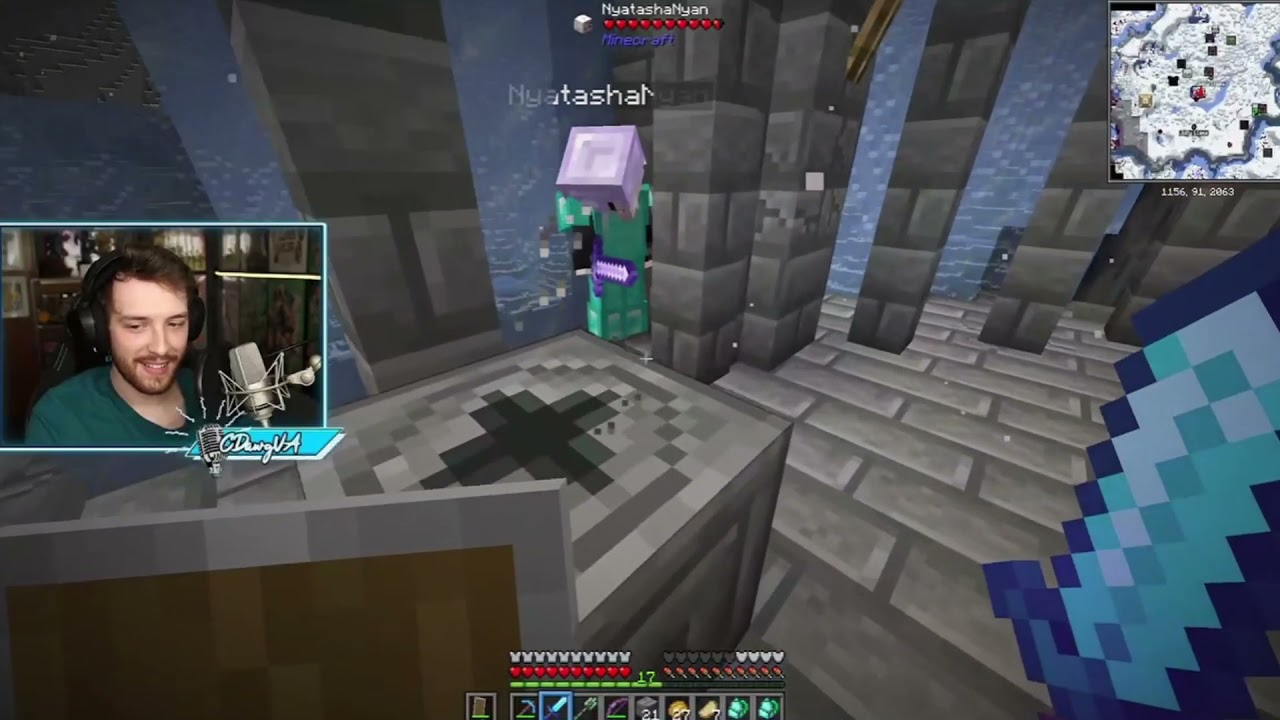 Vtubers are shocked by CDawgVA English - Nyanners Ironmouse Silver ProjektMelody