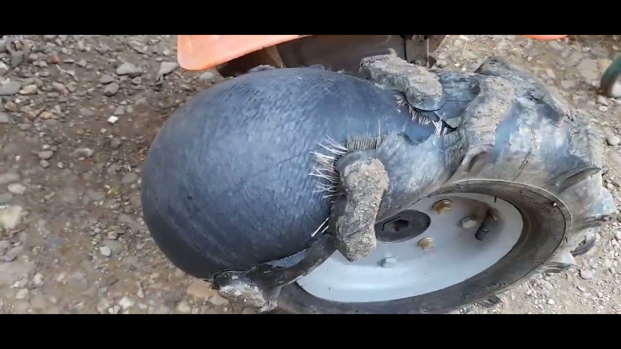 overinflate tyre