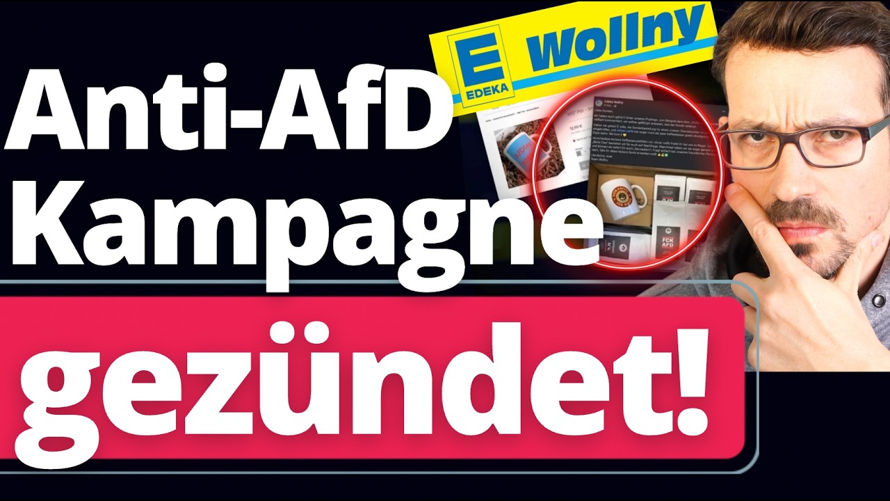TOTAL-Schaden f&uuml;r EDEKA! N&auml;chste Anti-AfD Kampagne gez&uuml;ndet!