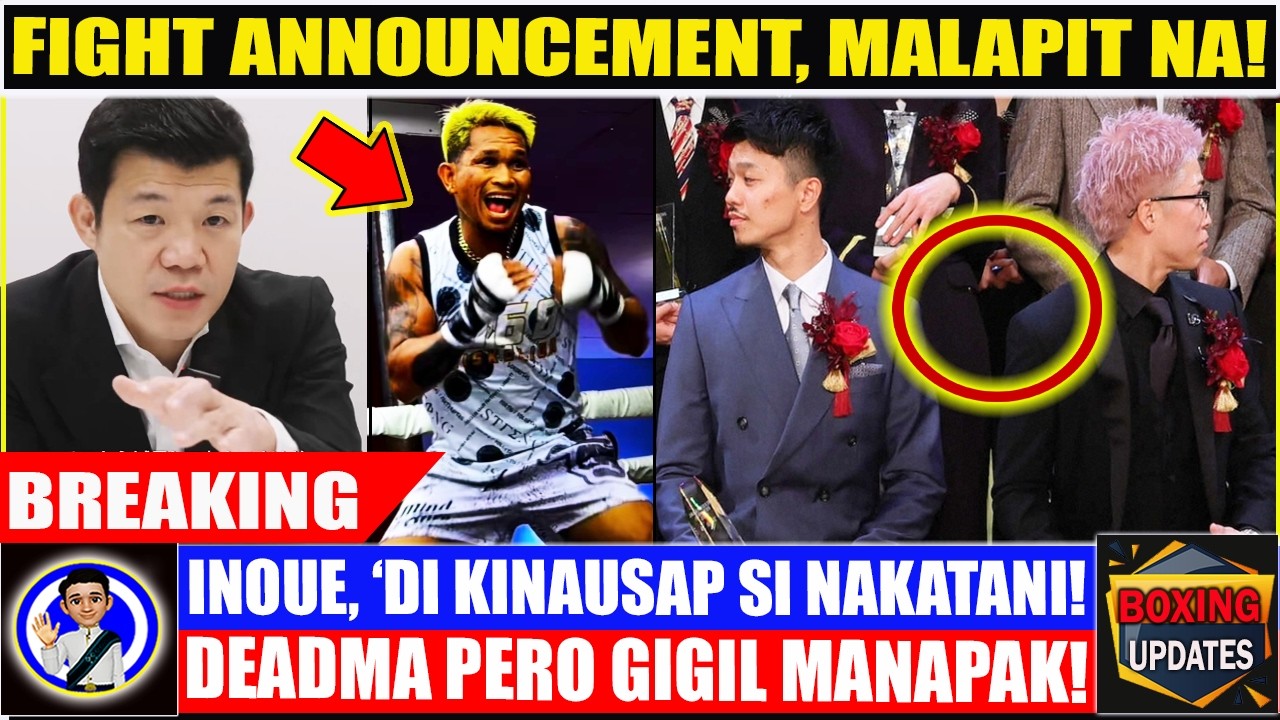Good News! CASIMERO, big fight announcement, malapit na! Hindi tune-up? INOUE, deadma si NAKATANI!