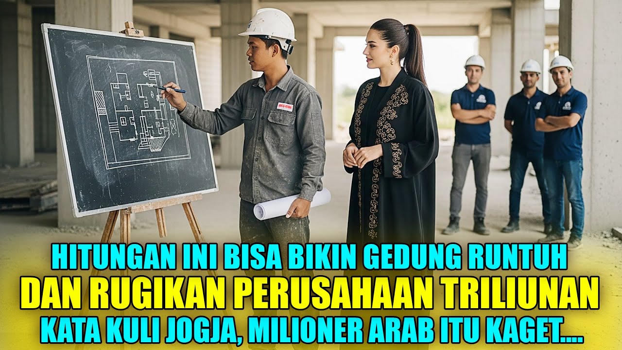 MILIONER ARAB TAK PERCAYA! KULI JOGJA BONGKAR HITUNGAN FATAL YANG BISA RUNTUHKAN GEDUNG TRILIUNAN