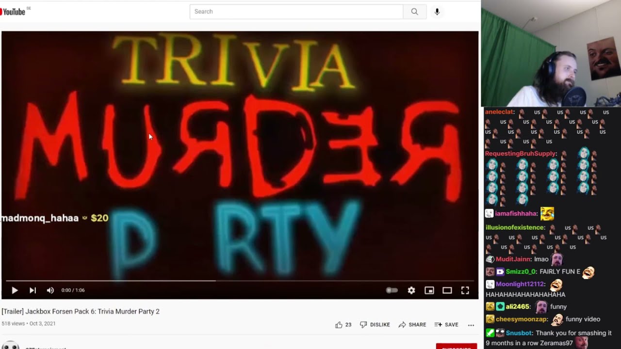 Forsen reacts to 