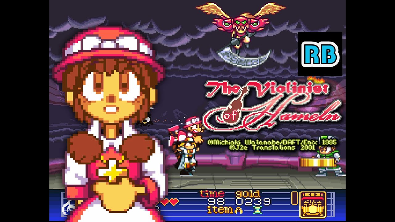 1995 [60fps] SFC Hameln no Violin Hiki ALL (eng translation)