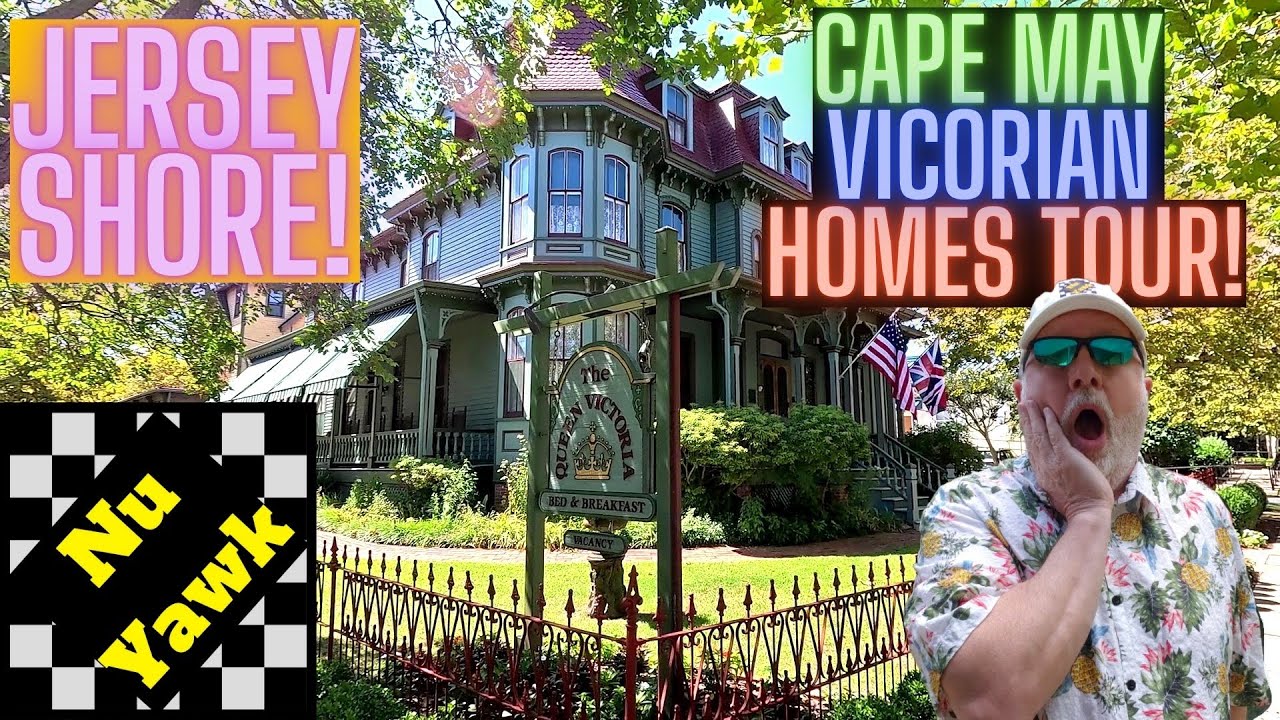 🟡 Victorian Homes Walking Tour in Cape May, NJ. Beautiful Historic Houses at the Jersey Shore!