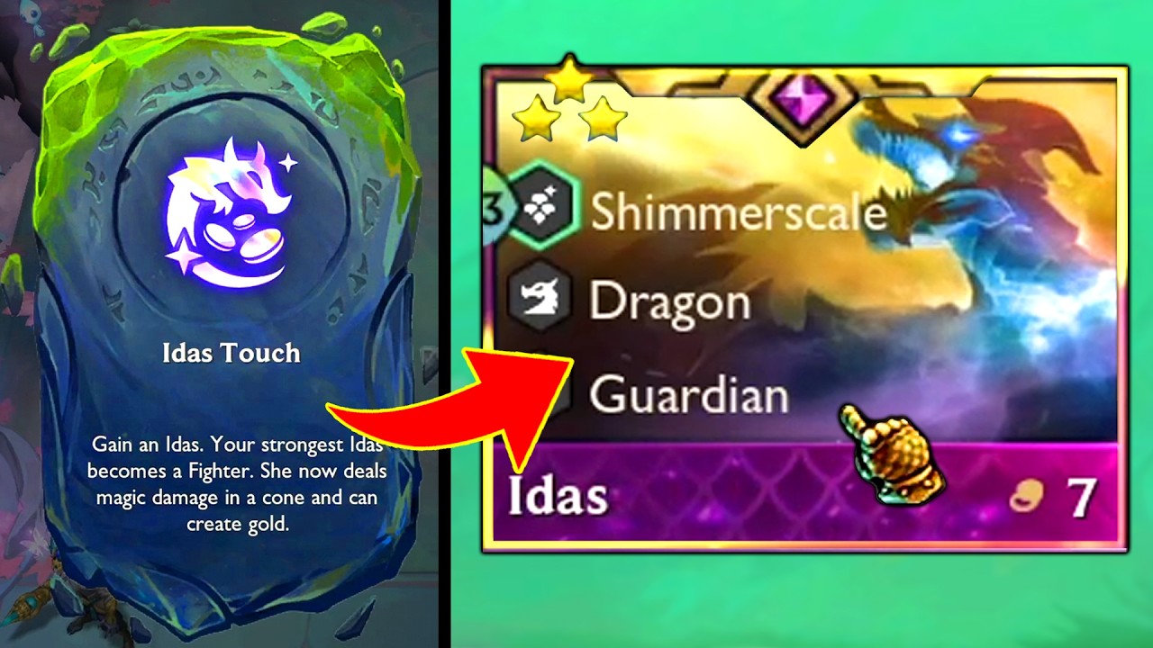 NEW Hero Augment for 7 cost IDAS is INSANE!  ⭐⭐⭐ Set 7.5 Revival