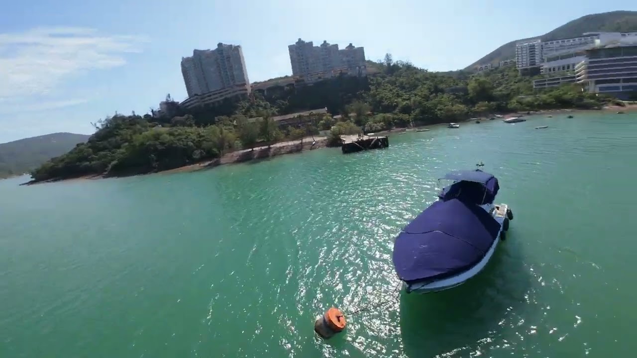 Speedybee Mario Mini25 Drone Flight: Aerial View of Tai Tam Harbour - 大潭港睇睇風景