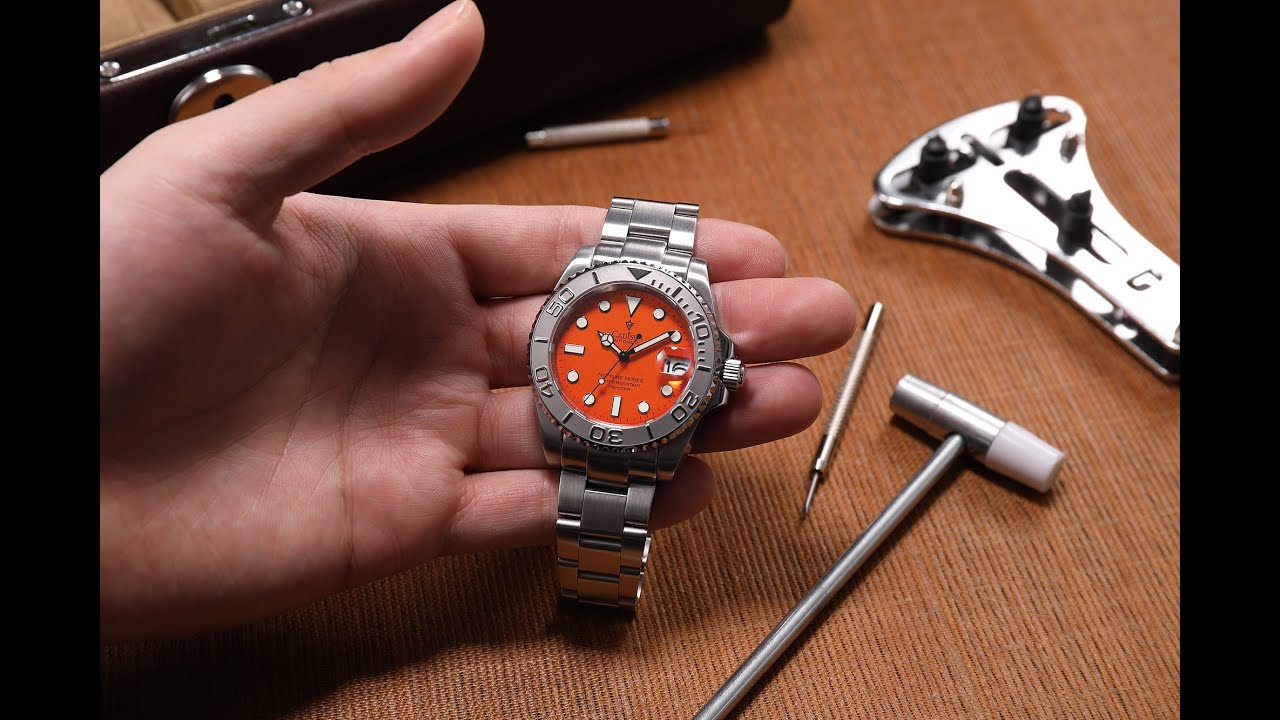 CADISEN C8210 Swiss BGW9 Luminous Mechanical Watch