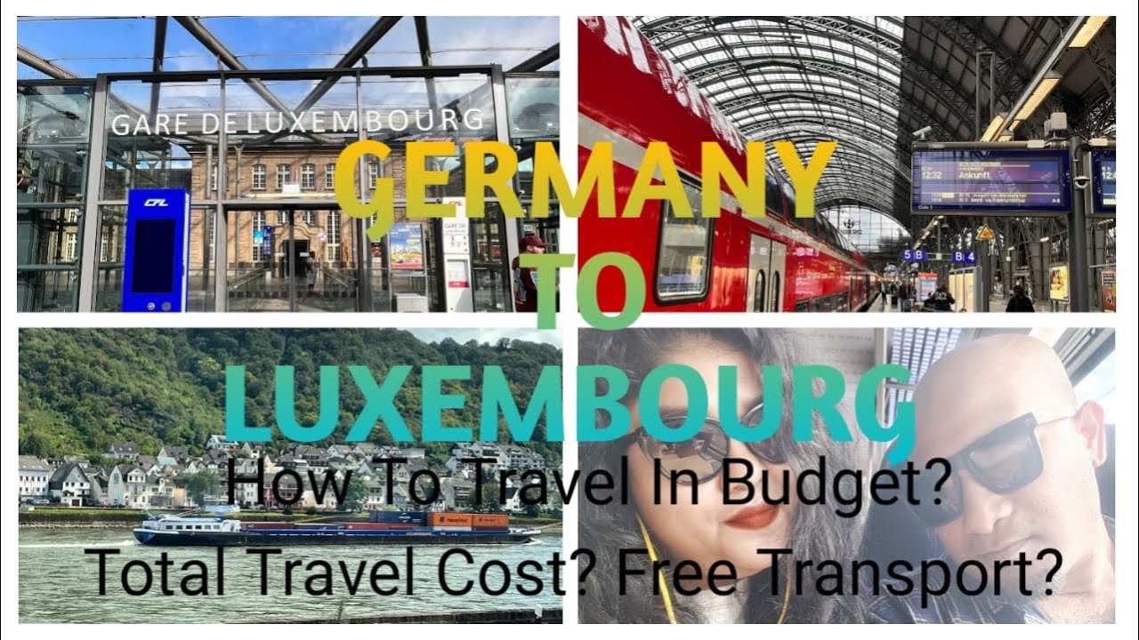 Germany To Luxembourg || আসুন দেখি বিনা খরচে কি ভাবে জার্মানি থেকে লাক্সেমবার্গ ঘুরতে যাওয়া যায়?||