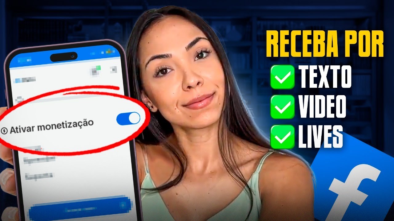 Como ganhar dinheiro no FACEBOOK: COMO ATIVAR A MONETIZAÇÃO e Trabalhar EM CASA com o FACEBOOK