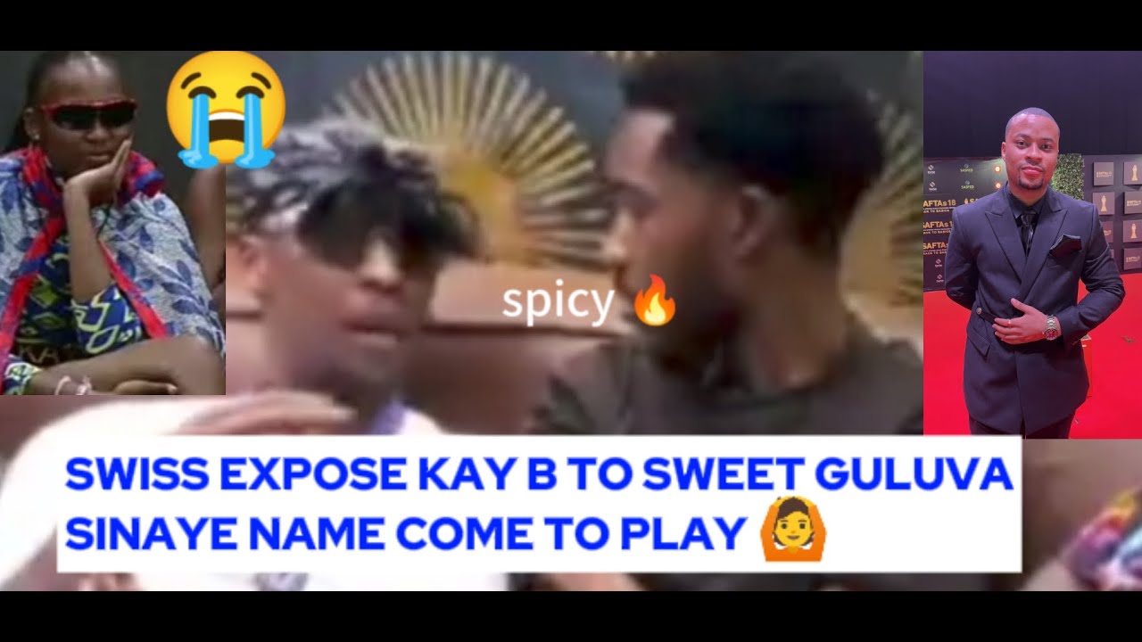SWISS EXPOSE KAY B TO SWEET GULUVA, SINAYE ??? #bbmzansi2025 #kaybbbmzansi #ashleyogle