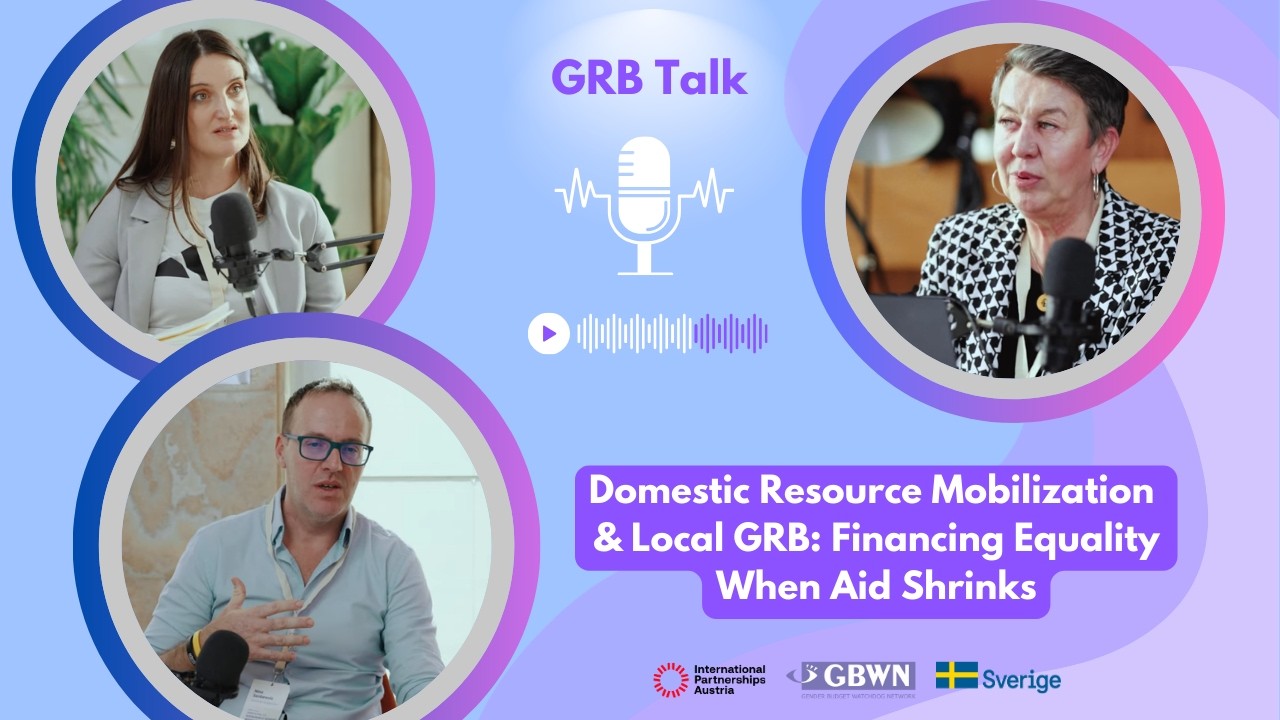 GBWN Talk: Domestic Resource Mobilization & Local GRB: Financing Equality When Aid Shrinks