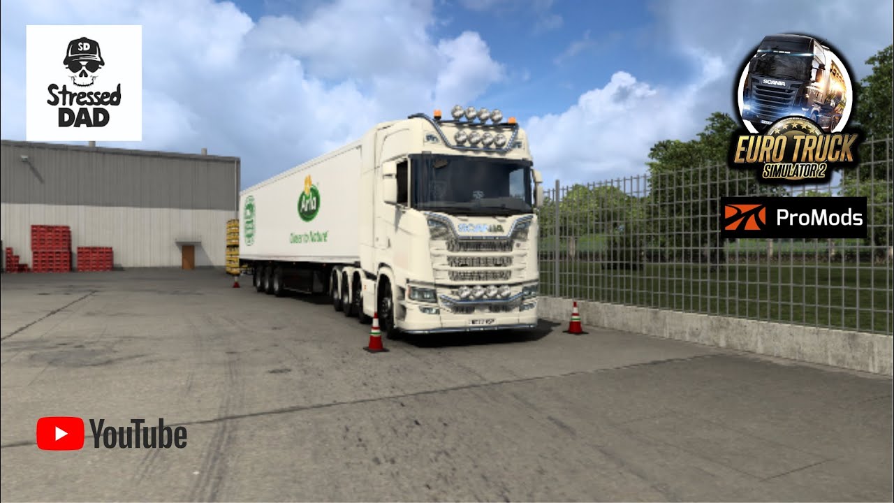 ETS2 ProMods 2.65 - Ireland Job Pt.2 - Sligo to Derry | Euro Truck Simulator 2