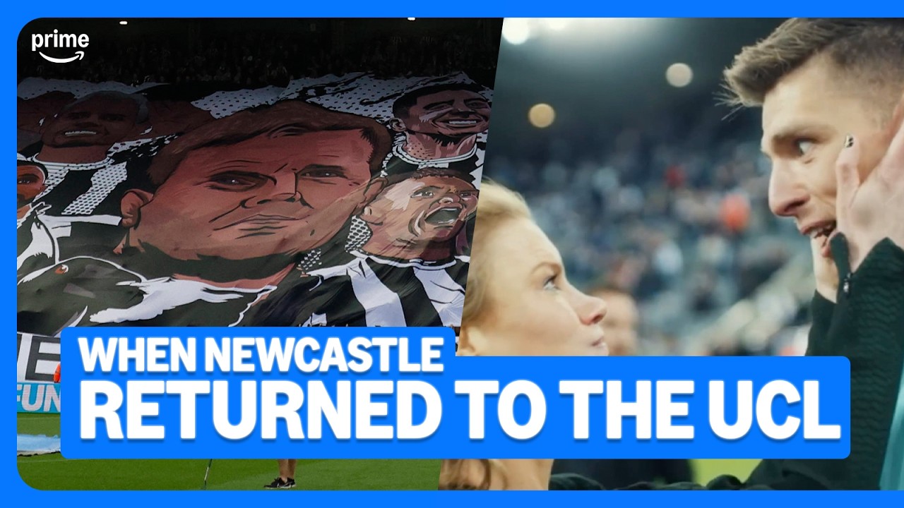 The moment Newcastle knew they were heading back to the UEFA Champions League 🤩⚫️