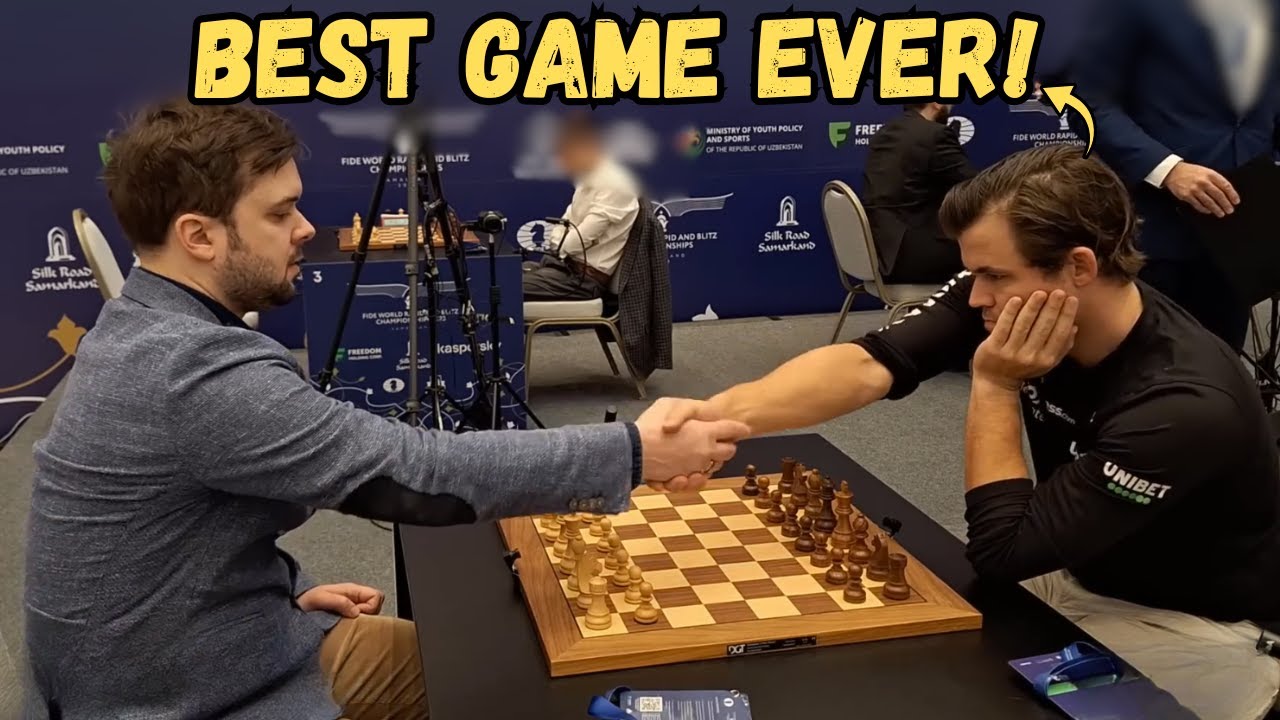 Magnus Carlsen's Best Game Ever! vs Vladimir Fedoseev