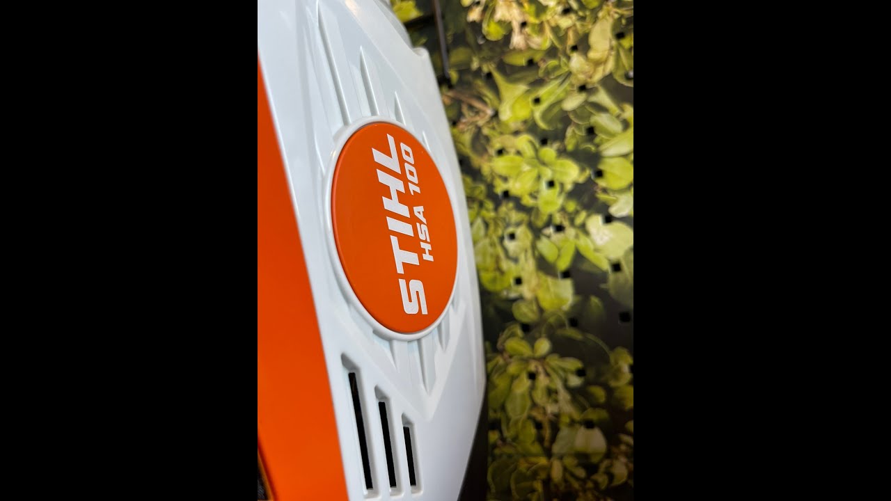 NEW! STIHL HSA 100 accu heggenschaar