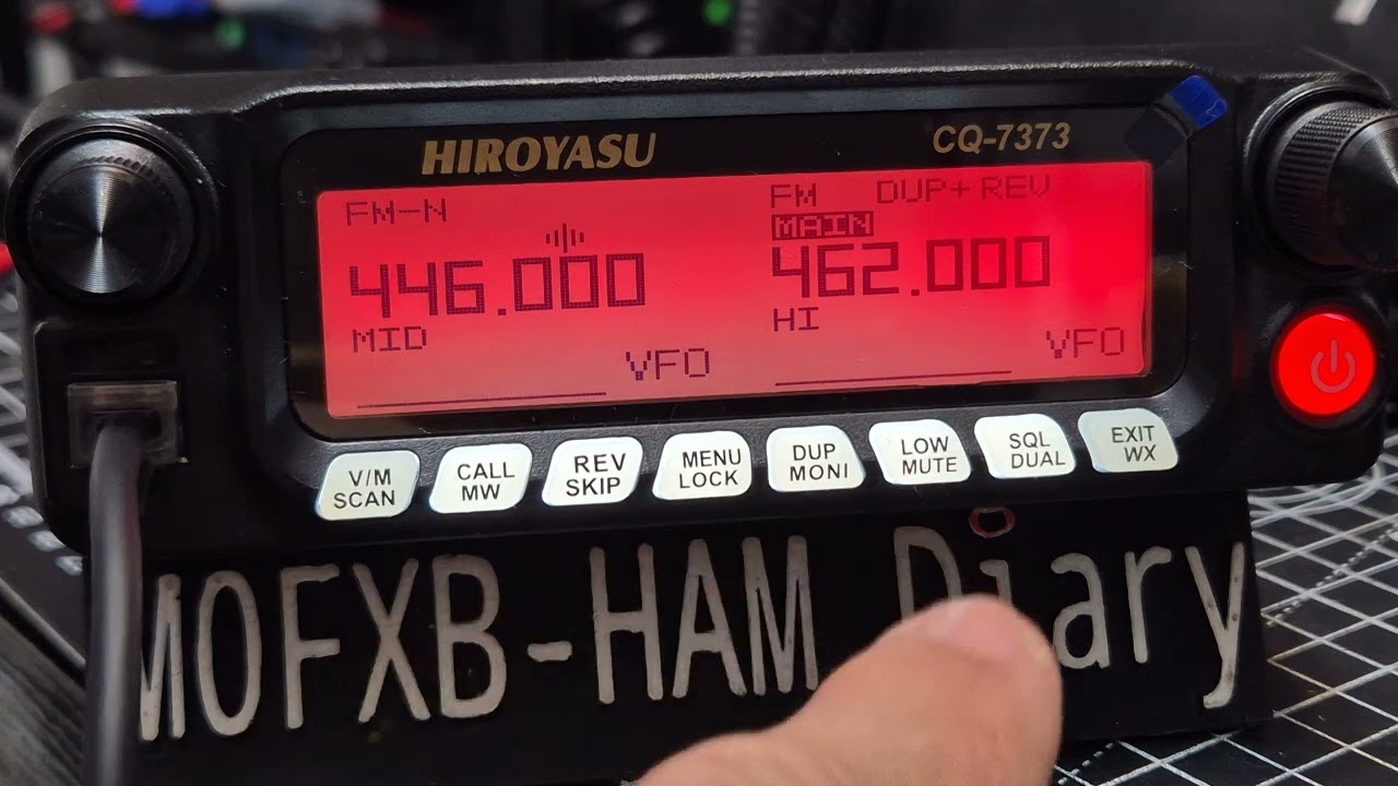 Hiroyasu CQ,7373 PMR & GMRS Test
