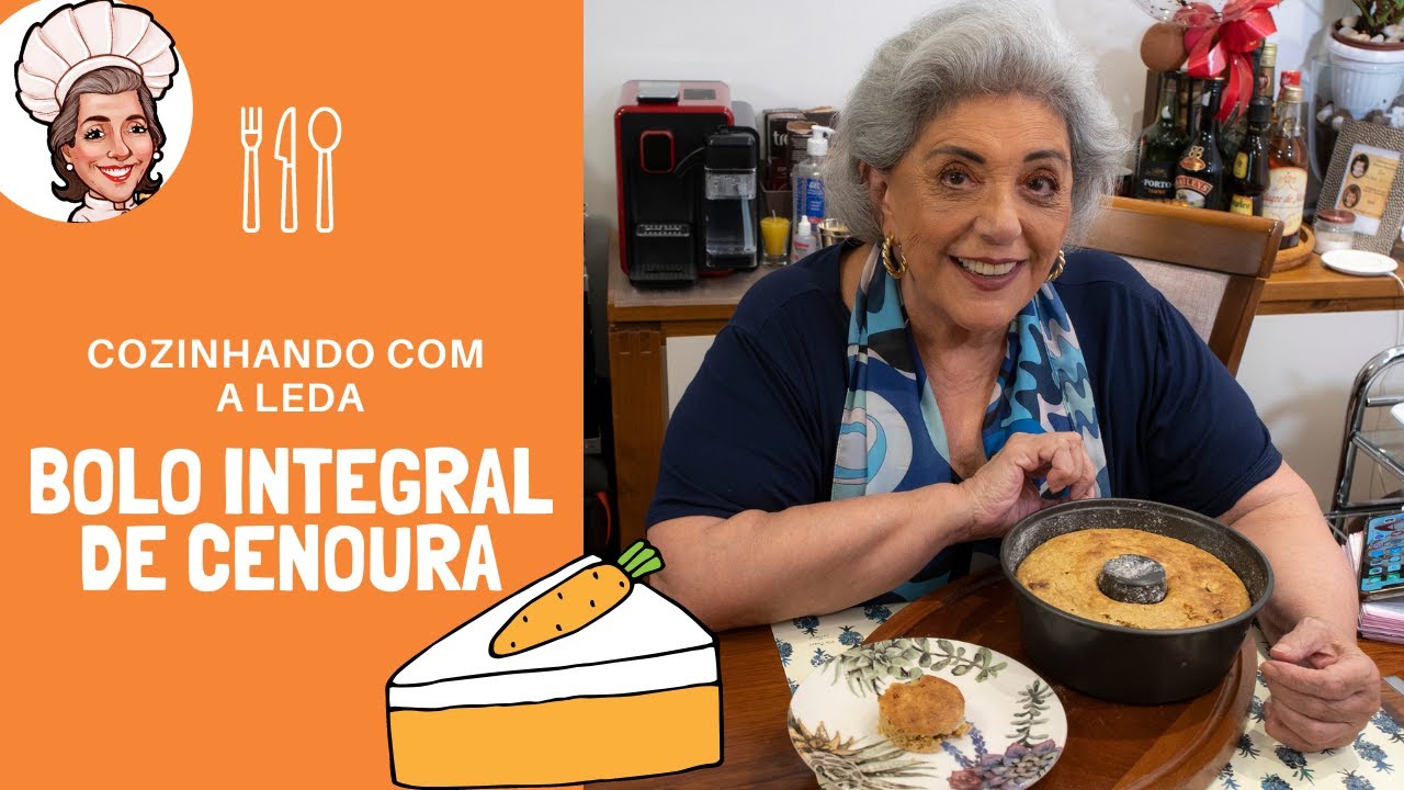 BOLO INTEGRAL DE CENOURA . AÇÚCAR SÓ DAS TÂMARAS....