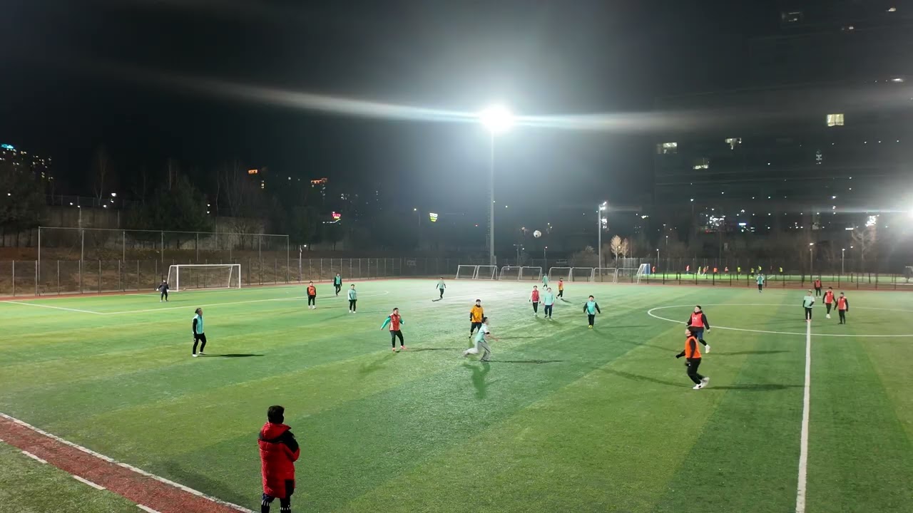 위스테이FC 자체전 2쿼터 2026년 1월 4일 일요일 20:00~22:00#별내체육공원축구장 #위스테이FC #남양주별내축구팀