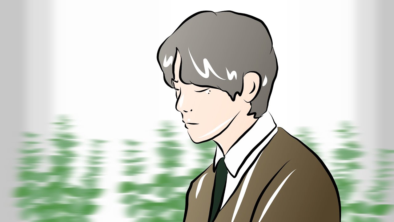 Blue and Grey BTS Animation Music Video