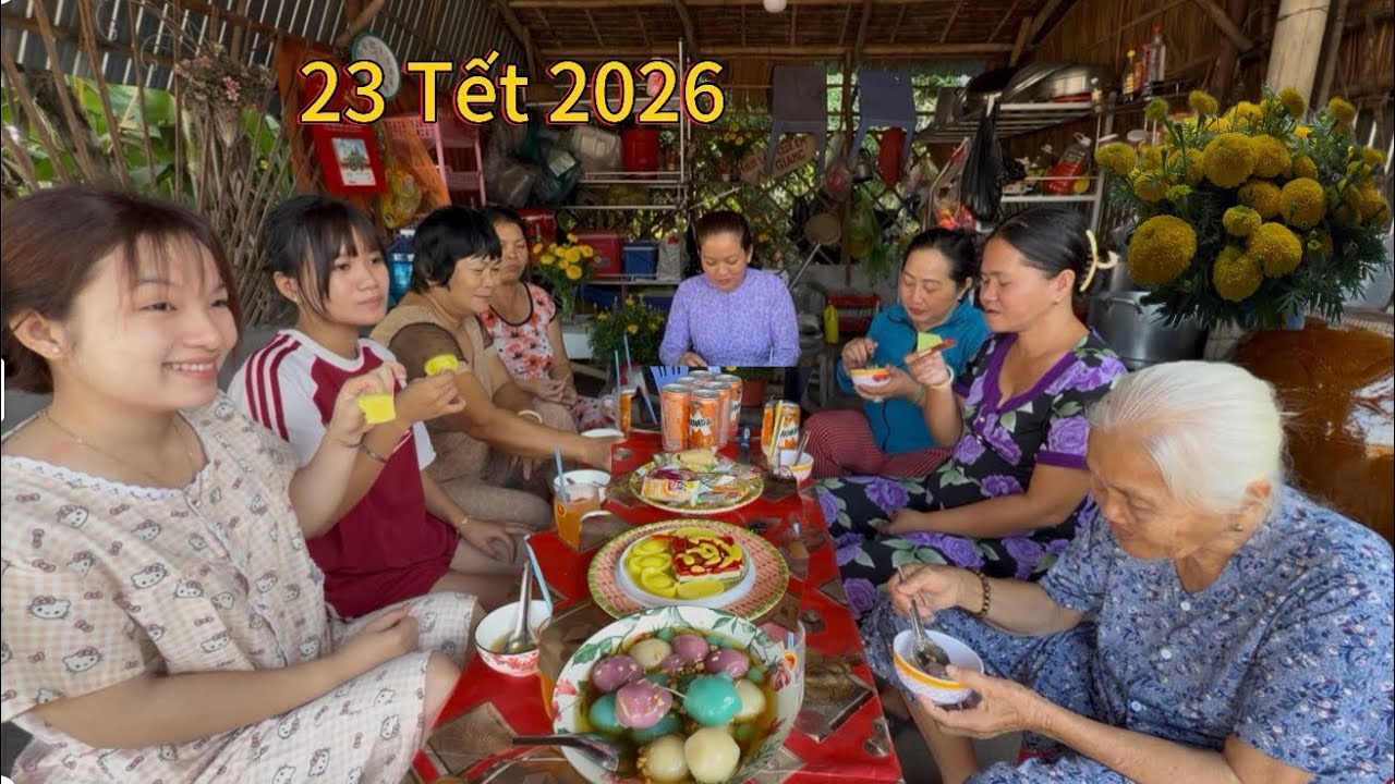 23 Tết Cả Nhóm Quây Quần Nấu Chè Trôi Nước Đưa Ông Táo Về Trời/Tập 89