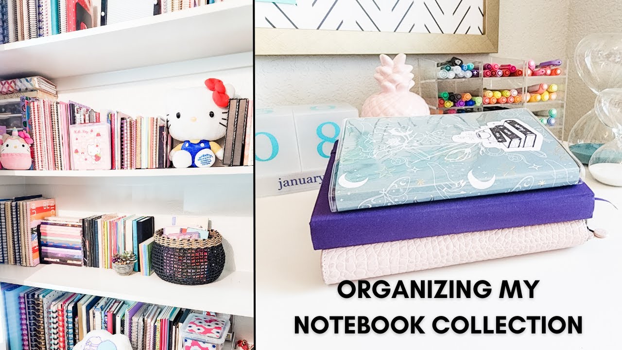Organizing My Notebook Collection 📓✨ January 2023 Notebook Challenge
