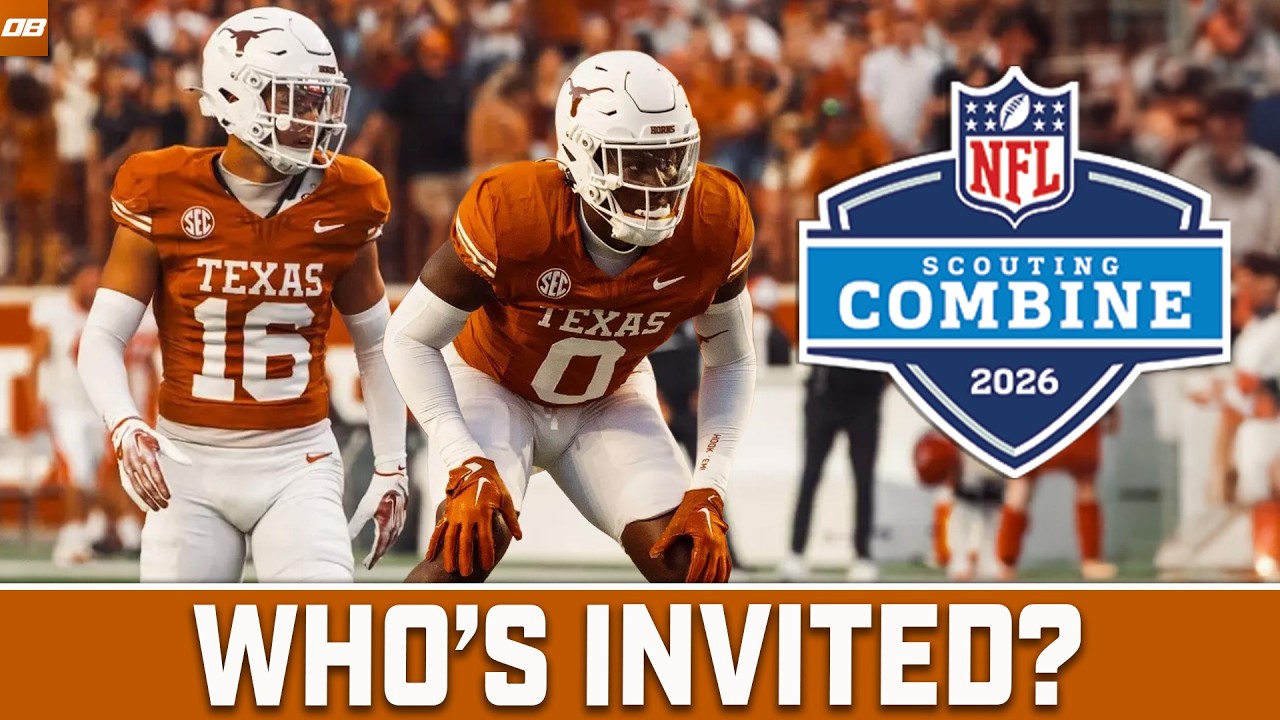 7 Longhorns are Invited to the NFL Combine!