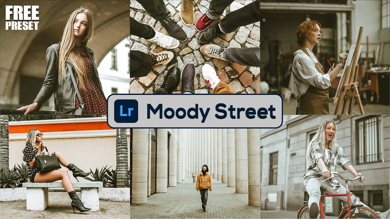 Lightroom Mobile moody street editing | Lightroom Mobile preset FREE DNG & XMP