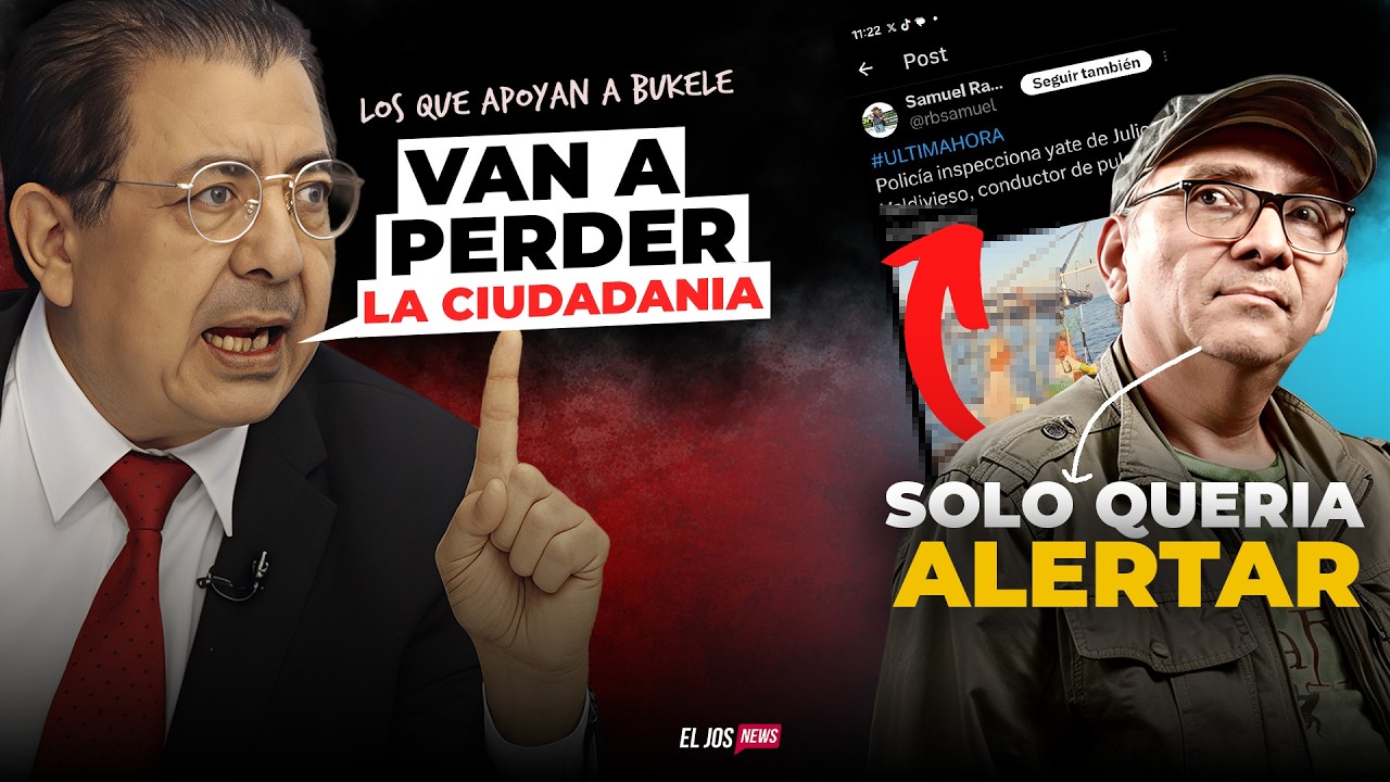 SALVADOREÑOS que apoyan a BUKELE perderan NACIONALIDAD y RESPONDE director de MOVIR al ABOGADO