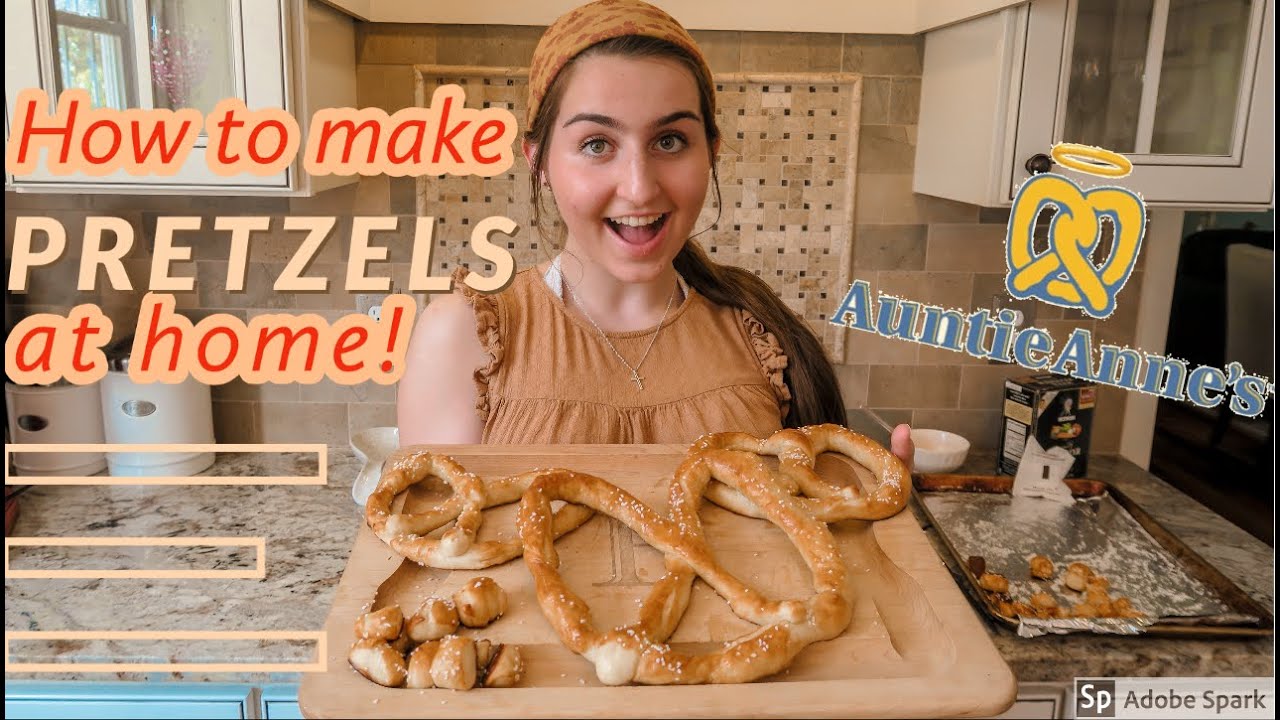 Auntie Anne's Pretzel Recipe!