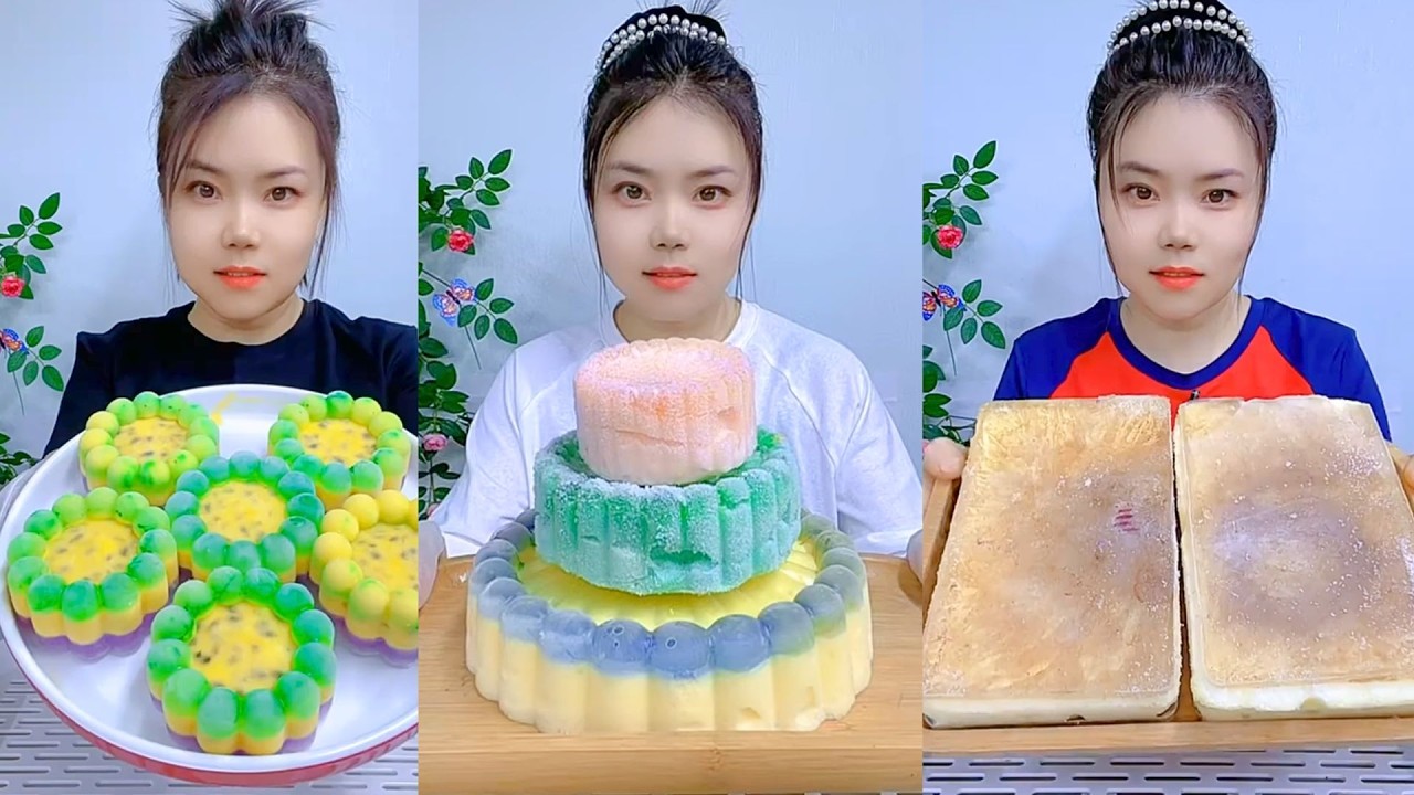 Homemade Traditional Chinese Ice Eating Show #116