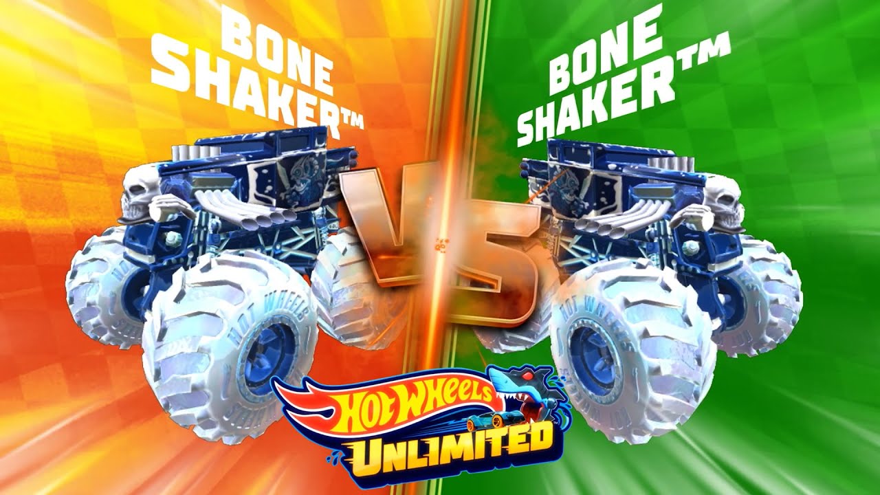 Hot Wheels Unlimited 2: Let’s Race Monster Trucks Blizzard Basher Vs Blizzard Basher