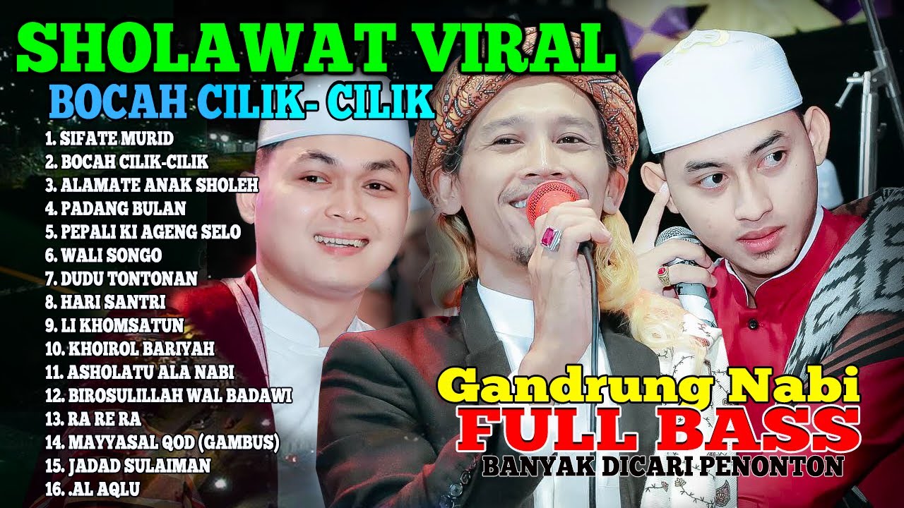 TERVIRAL BANYAK DICARI..!! SIFATE MURID BOCAH CILIK CILIK, SHOLAWAT VIRAL GANDRUNG NABI TERBARU 2024