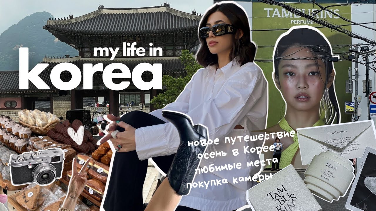 VLOG #7: улетела в Корею и кайфую от осенней атмосферы 24/7