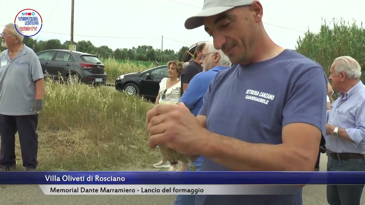 Villa Oliveti di Rosciano - Il lancio del formaggio