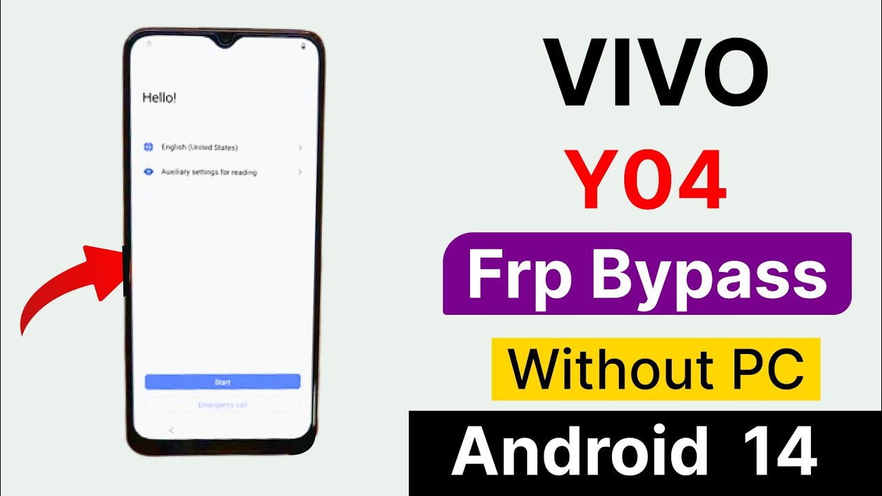 Vivo Y04 Frp Bypass 2025 Setting Not Open Without Pc
