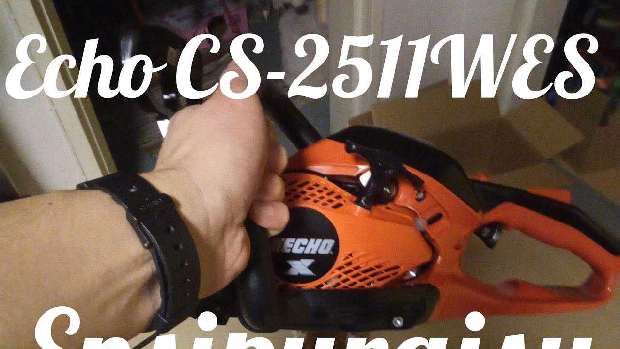 Echo cs-2511 wes kasaus ja ensitestit