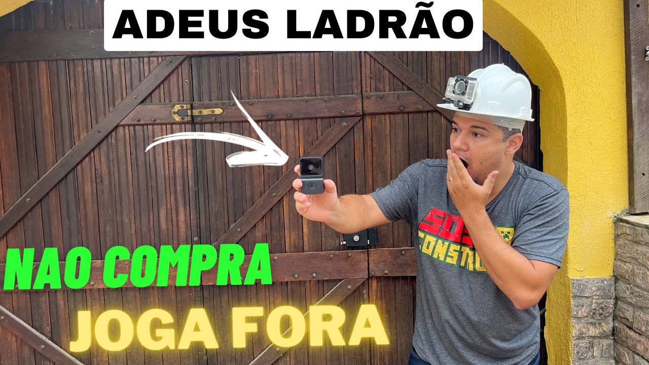 NÃO COMPRA CAMPAINHA ANTES DE VER ESSE VÍDEO.. adeus Ladrão veja como proteger sua família