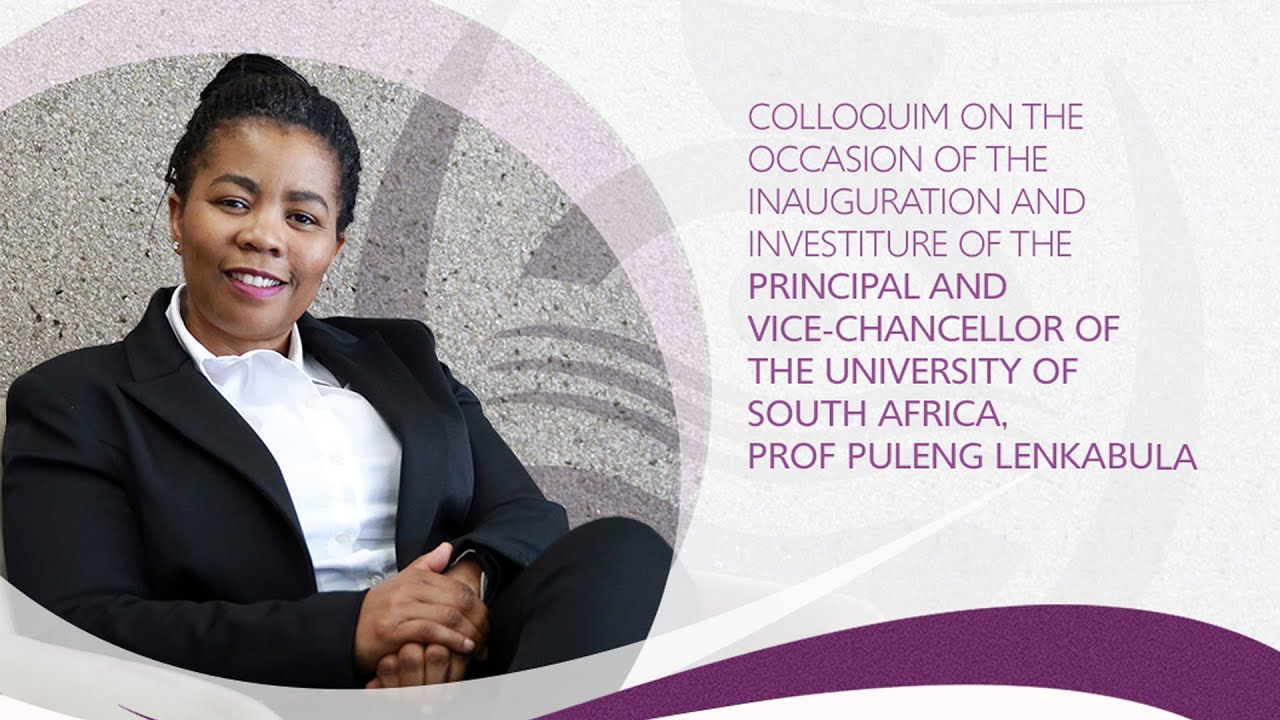Colloquium Inauguration of the Principal & Vice-Chancellor