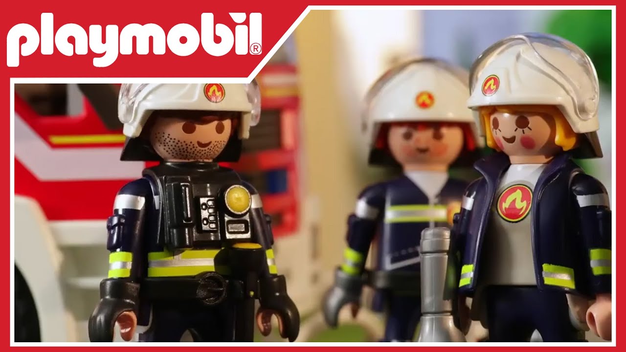 Eis-Alarm! Die Feuerwehr im Kampf gegen das Winter-Chaos | Playmobil | Action-Stadt